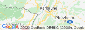 Rheinstetten map